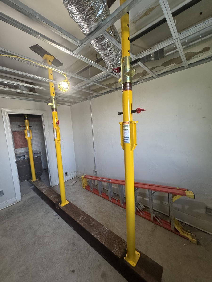 Dingey Movers Emergency Shoring Denison University 25