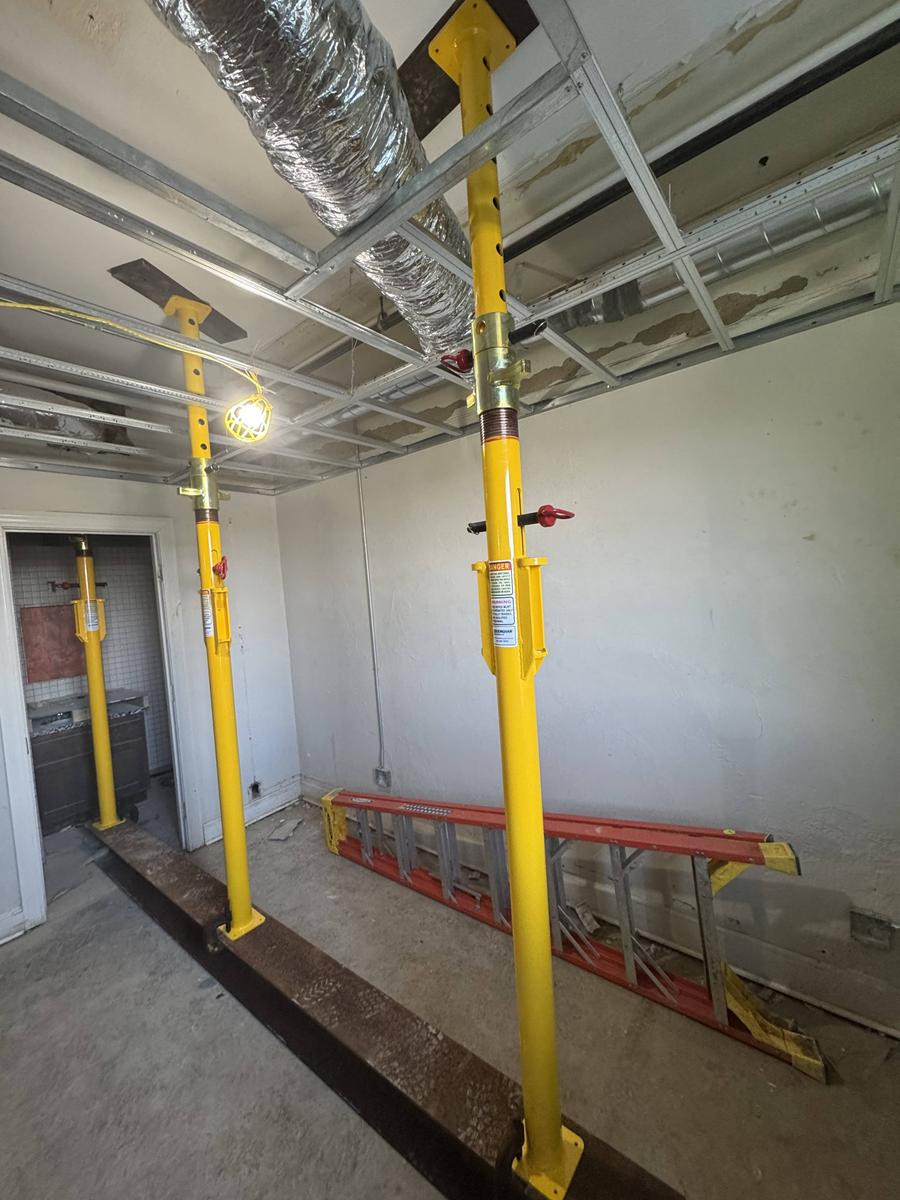 Dingey Movers Emergency Shoring Denison University 26