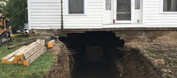 Digging Basements Repairing, Can A Basement Be Dug Under An Existing House